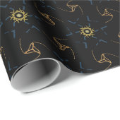 Wrapping paper abstract design cadeaupapier (Rol Hoek)