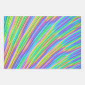 Wrapping Paper (Abstract Rainbow Colors) (Voorkant 3)