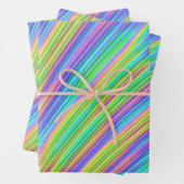 Wrapping Paper (Abstract Rainbow Colors) (In situ)
