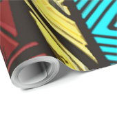 wrapping paper - african print cadeaupapier (Rol Hoek)