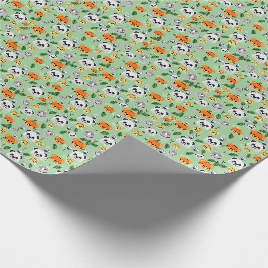 Wrapping Paper animals Cadeaupapier (Hoek)