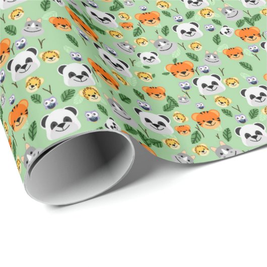 Wrapping Paper animals Cadeaupapier (Rol Hoek)