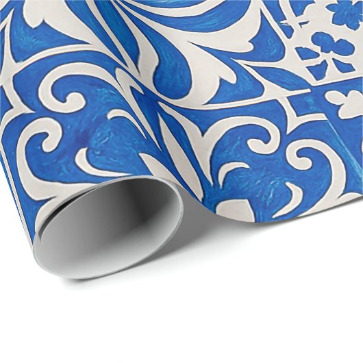 Wrapping Paper Azulejo ( Cadeaupapier (Rol Hoek)