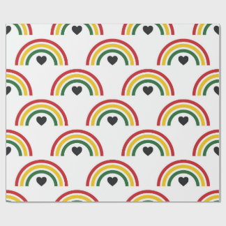 Wrapping Paper-Black History Month Wrapping Paper Cadeaupapier