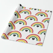 Wrapping Paper-Black History Month Wrapping Paper Cadeaupapier (Uitgerold)
