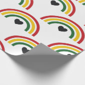 Wrapping Paper-Black History Month Wrapping Paper Cadeaupapier (Hoek)
