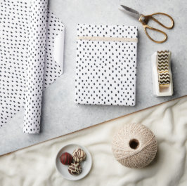 Wrapping Paper - Blue Dots Cadeaupapier
