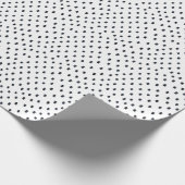 Wrapping Paper - Blue Dots Cadeaupapier (Hoek)