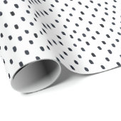 Wrapping Paper - Blue Dots Cadeaupapier (Rol Hoek)