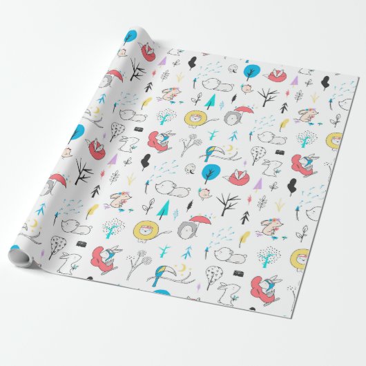 Wrapping Paper Cadeaupapier (Uitgerold)