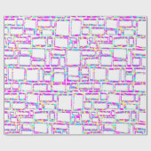 Wrapping Paper Cadeaupapier (Vlak)