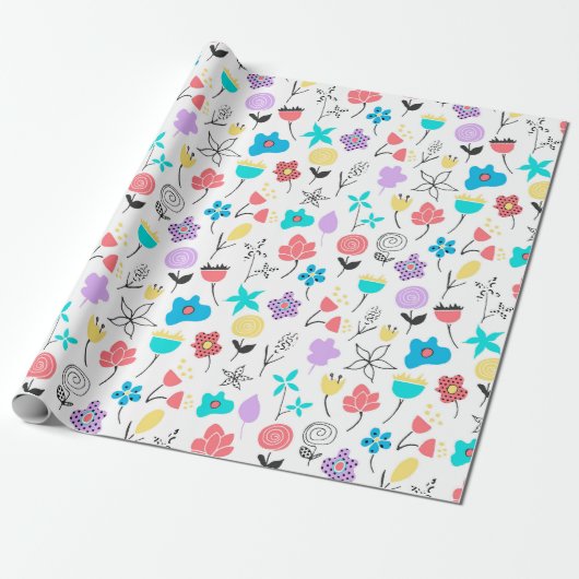 Wrapping Paper Cadeaupapier (Uitgerold)
