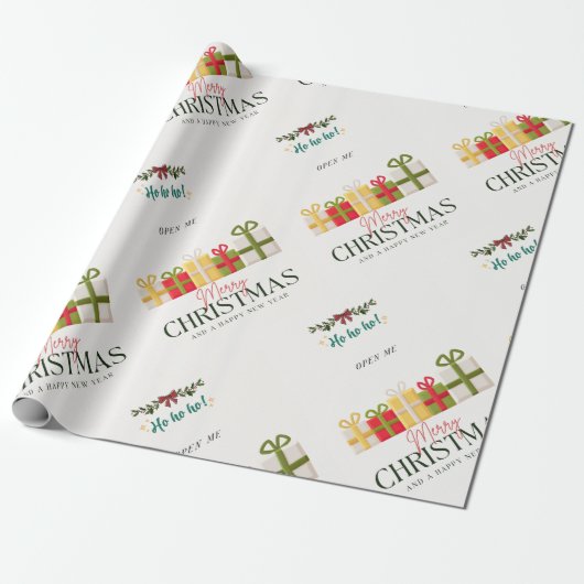 Wrapping Paper Cadeaupapier (Uitgerold)