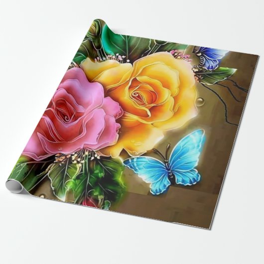  Wrapping Paper Cadeaupapier (Uitgerold)