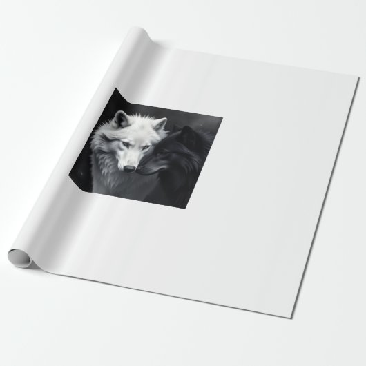 Wrapping paper cadeaupapier (Uitgerold)