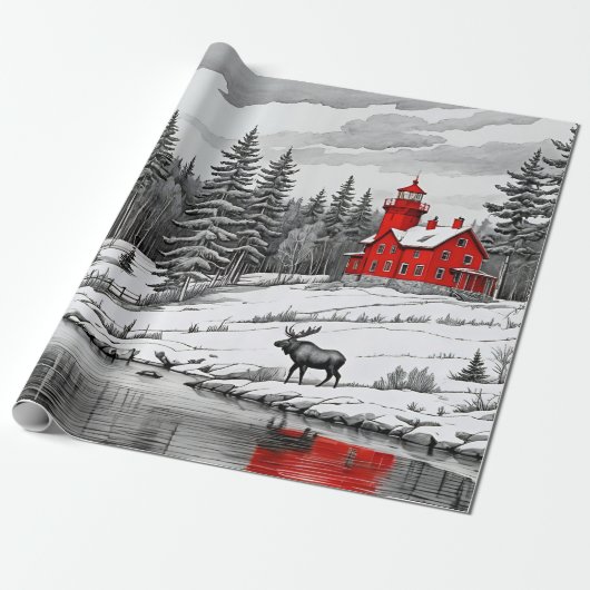 Wrapping Paper Cadeaupapier (Uitgerold)