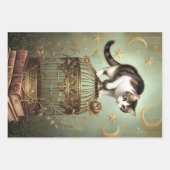 Wrapping Paper Celestial Kitten (Voorkant 3)