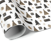 Wrapping Paper - Christmas Pattern Cadeaupapier (Rol Hoek)