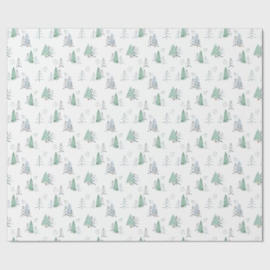 Wrapping Paper - Christmas Pattern Cadeaupapier (Vlak)