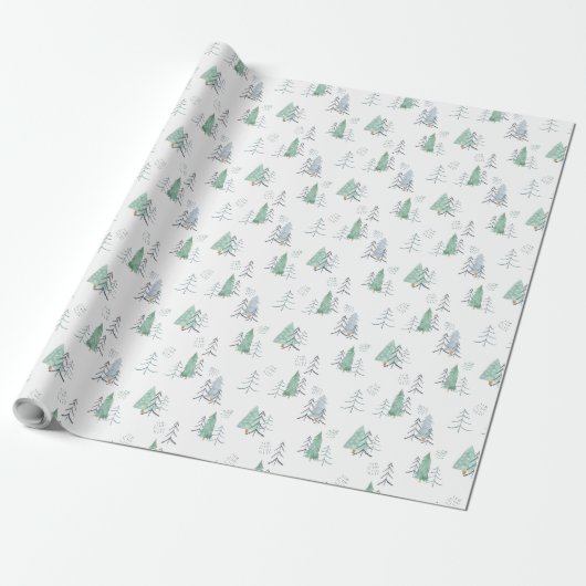 Wrapping Paper - Christmas Pattern Cadeaupapier (Uitgerold)