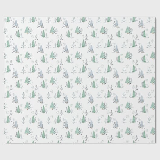 Wrapping Paper - Christmas Pattern Cadeaupapier (Vlak)