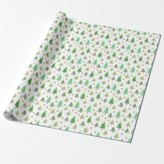 Wrapping Paper - Christmas Pattern Cadeaupapier (Uitgerold)