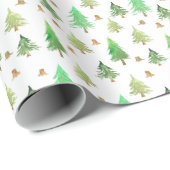Wrapping Paper - Christmas Pattern Cadeaupapier (Rol Hoek)