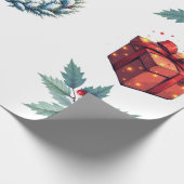 Wrapping paper - Christmas themed Cadeaupapier (Hoek)