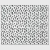 Wrapping Paper - Christmas Trees Pattern Cadeaupapier (Vlak)