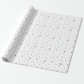Wrapping Paper - Cute Kids Forest Picnic Pattern Cadeaupapier (Uitgerold)