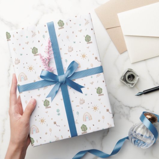 Wrapping Paper - Cute Little Animals Cadeaupapier (Geschenken)