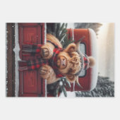 Wrapping Paper Decoupage 3 Highland Cow Set  (Voorkant 3)