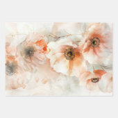 Wrapping Paper – Decoupage - Elegant Peony Florals (Voorkant 2)