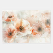 Wrapping Paper – Decoupage - Elegant Peony Florals (Voorkant)