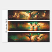 Wrapping Paper Decoupage  Mallard Fishing Hunting  (Voorkant)