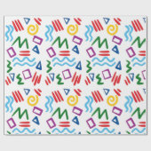 Wrapping Paper-Educational Kids Wrapping Paper Cadeaupapier (Vlak)