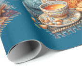 Wrapping Paper-Eid Mubarak Wrapping Paper Cadeaupapier (Rol Hoek)