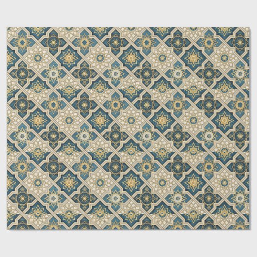 Wrapping Paper-Eid Mubarak Wrapping Paper Cadeaupapier (Vlak)