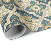 Wrapping Paper-Eid Mubarak Wrapping Paper Cadeaupapier (Rol Hoek)
