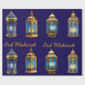 Wrapping Paper-Eid Mubarak Wrapping Paper Cadeaupapier (Vlak)