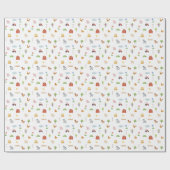 Wrapping Paper - Farm Life Animals & Elements. Cadeaupapier (Vlak)