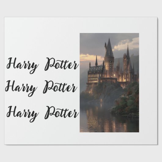 Wrapping Paper Flat Sheet Harry Potter Cadeaupapier (Vlak)