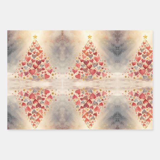 Wrapping Paper Flat Sheet Set of 3 (Voorkant)