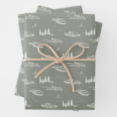 Wrapping Paper Flat Sheet Set of 3 (In situ)