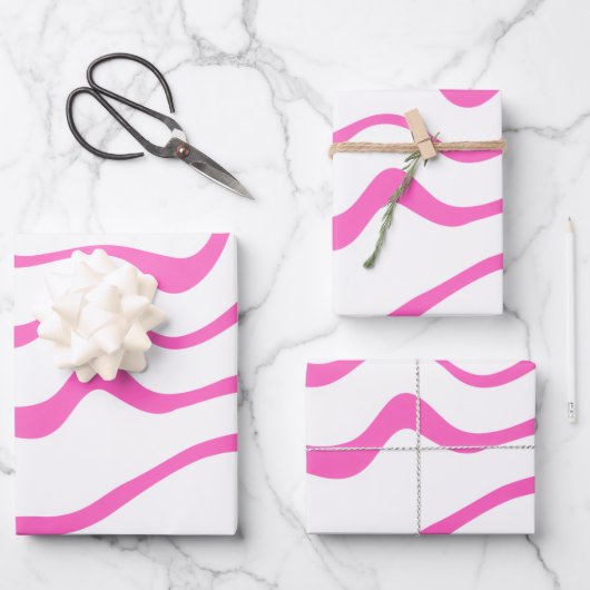 Wrapping Paper Flat Sheet Set of 3 (Voorkant)