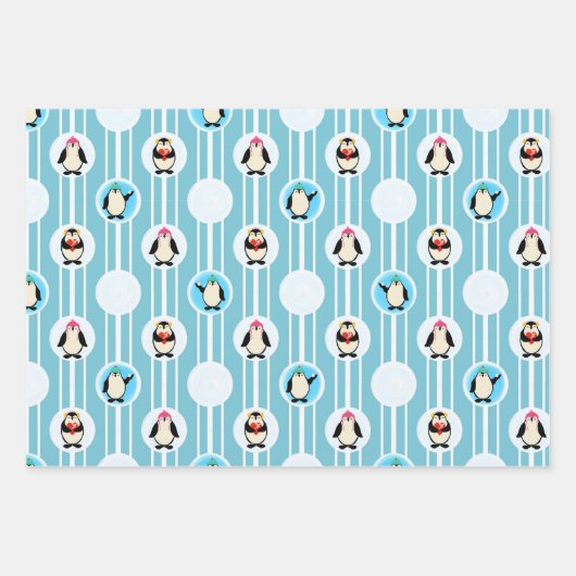 Wrapping Paper Flat Sheet Set of 3 (Voorkant 2)