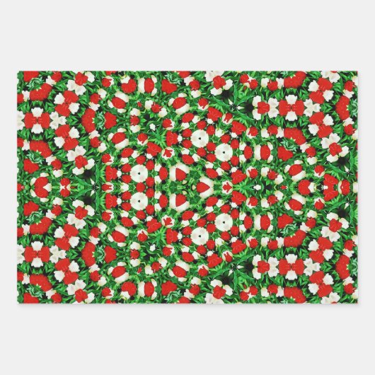 Wrapping Paper Flat Sheet Set of 3 (Voorkant)