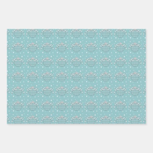 Wrapping Paper Flat Sheet Set of 3 (Voorkant 3)