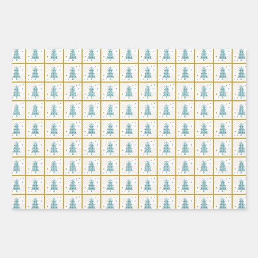 Wrapping Paper Flat Sheet Set of 3 (Voorkant 2)