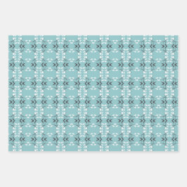 Wrapping Paper Flat Sheet Set of 3